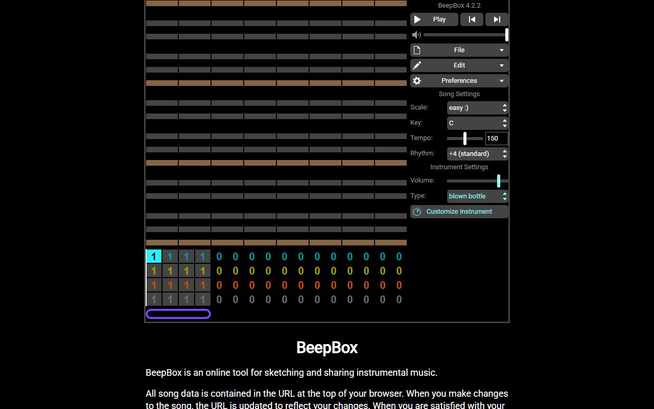 BeepBox preview 1