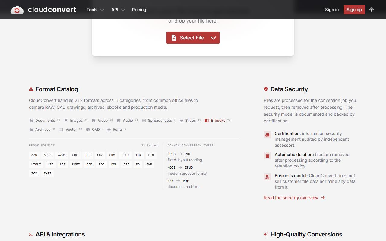 CloudConvert preview 1