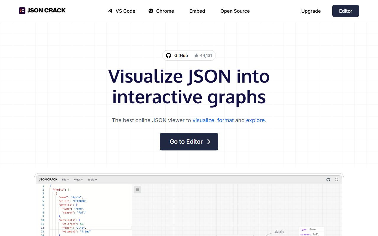 JSON Crack preview 1