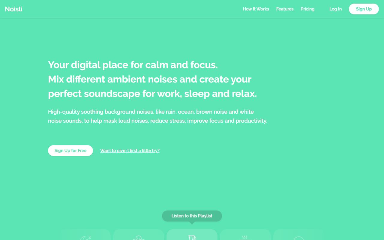Noisli preview 1