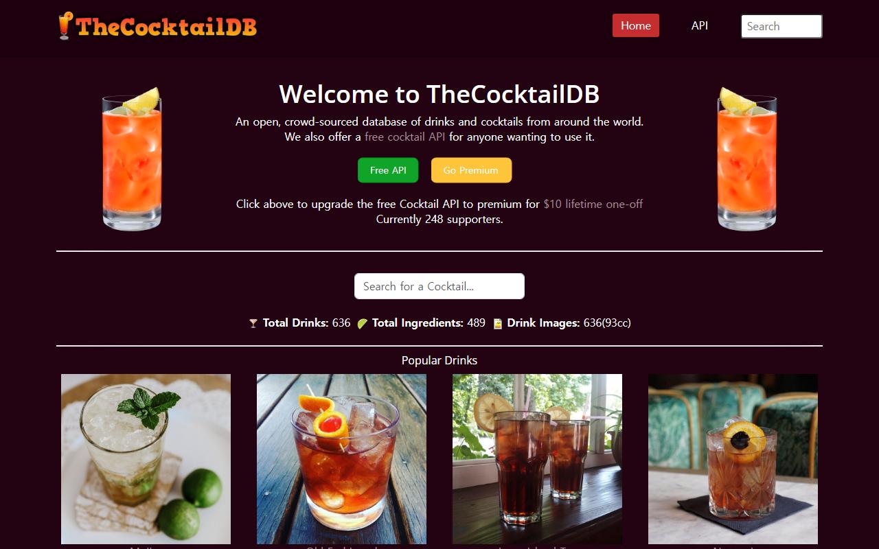 TheCocktailDB preview 1