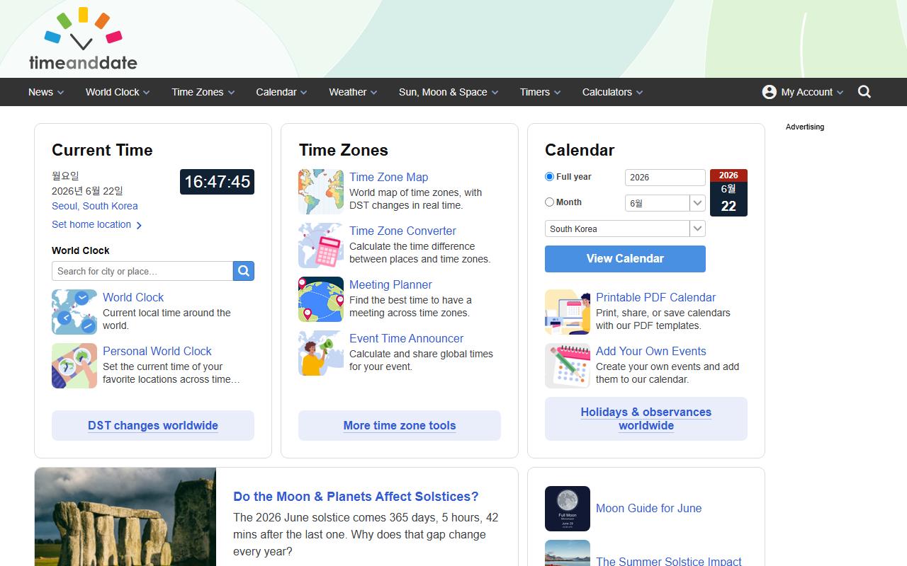 TimeAndDate preview 1