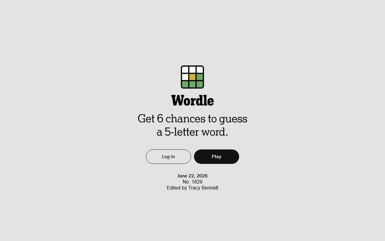 Wordle preview 1
