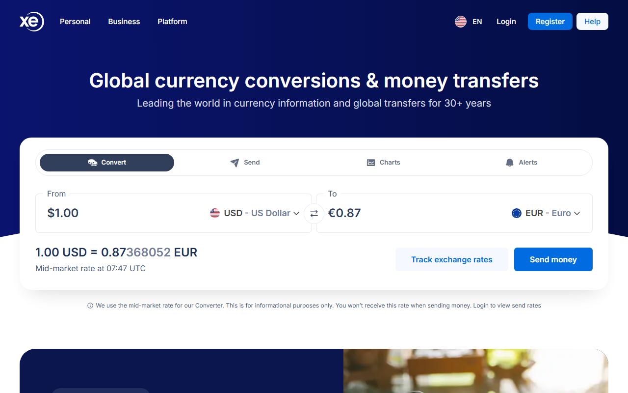 XE Currency preview 1